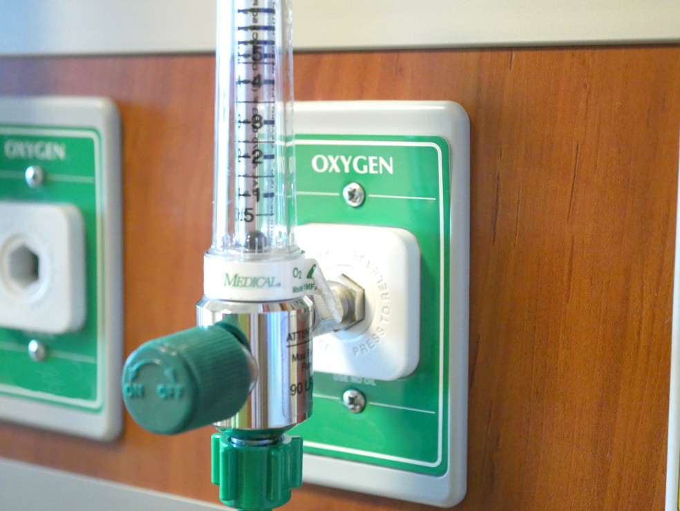 Medical oxygen tanks and services provided by The Total Source