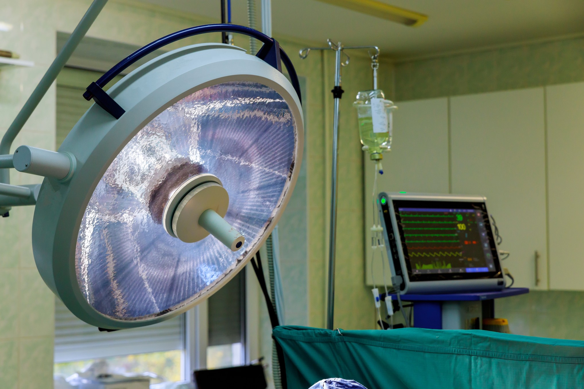 Operating room with medical equipment provided by The Total Source