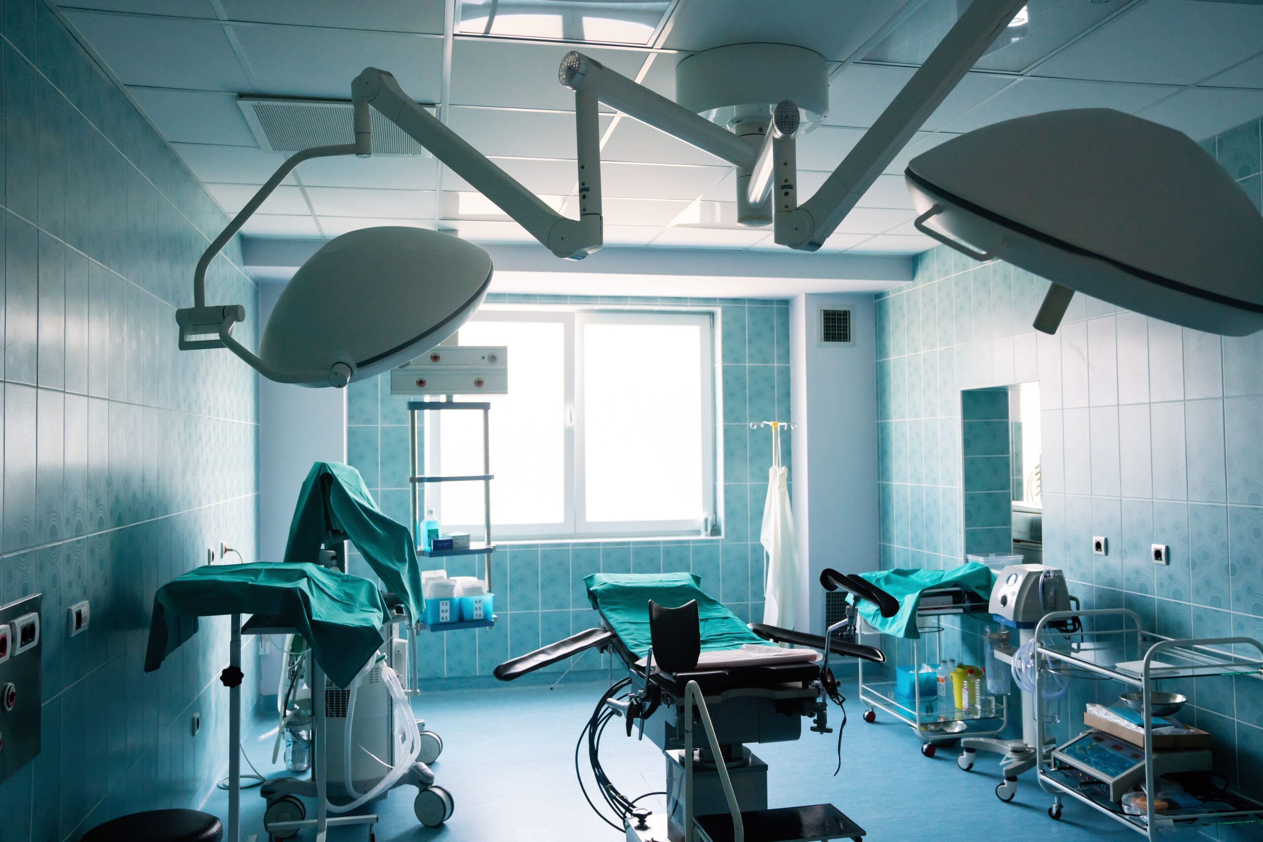 Operating room with medical equipment provided by The Total Source